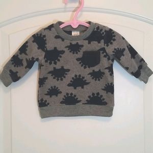 *5/$20* Carter's Fleece Dinosaur Shirt. NEW